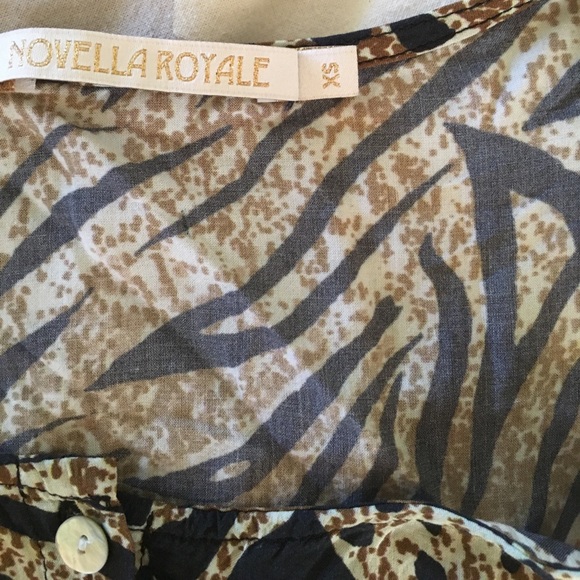Novella Royale Lucy babydoll dress leopard print - Picture 5 of 6